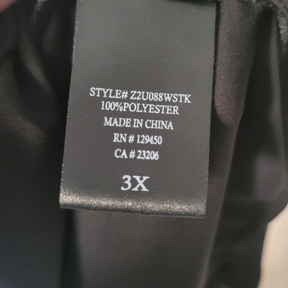 Como Black Sheer Top - Picture 6 of 6